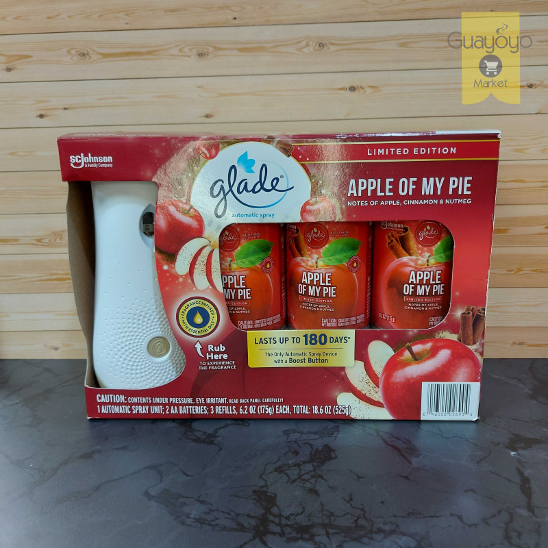 GLADE AUTOMATIC SPRAY MANZANA 525G