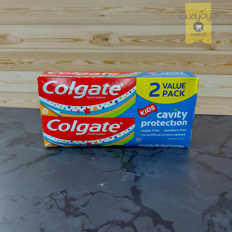 COLGATE KIDS 2 VALUE 260G